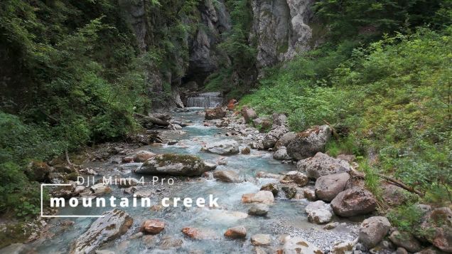 mountain creek - DJI Mini 4 Pro