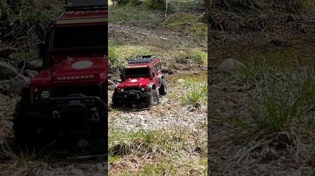 spring trail no06 with new tires and wheels - Traxxas TRX4 Defender #trx4defender #traxxas #defender