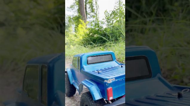 exploring a new area with the ECX Barrage