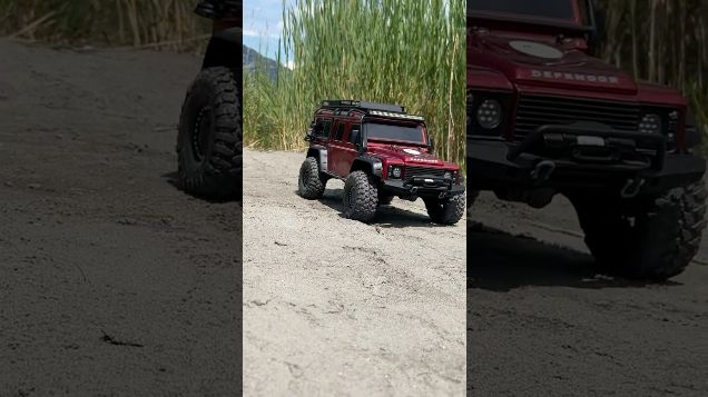 fun at the beach, austrian style - Traxxas TRX 4 Defender #traxxas #traxxasdefender #trx4defender