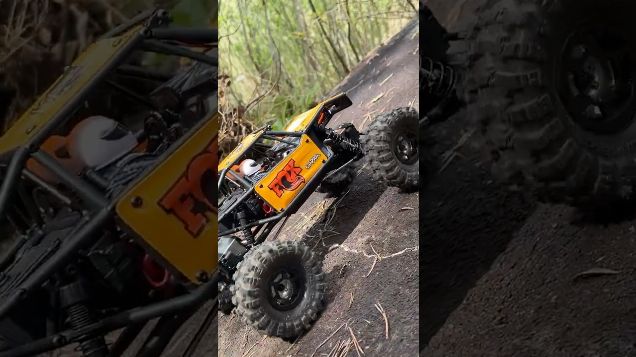 01 testing the capra on our climbing wall - Axial Capra UTB18 #utb18 #axialcrawler #capra