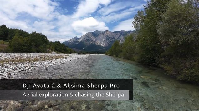 Aerial exploration&chasing the Sherpa - Dji Avata 2&Absima Sherpa Pro #djiavata2 #absima #fpvchase