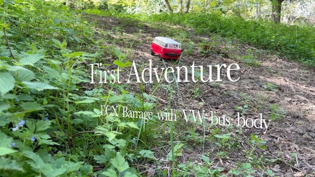 First Adventure - ECX Barrage (with WV bus body)
