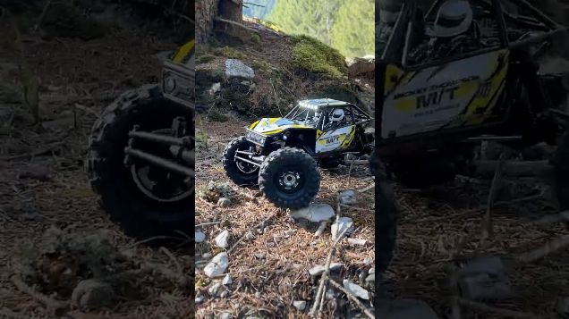 capra in the woods - Axial Capra UTB18 #utb18 #axialcapra #crawler4ws