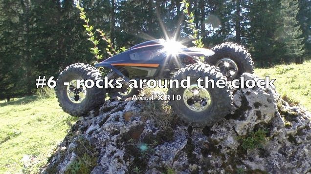 Axial XR10 - #6 - rocks around the clock