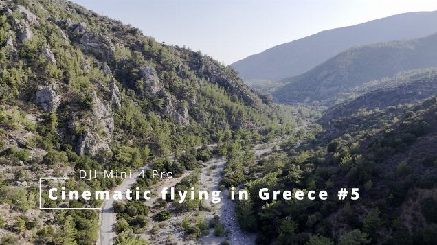 Cinematic flying in Greece #5 - DJI Mini 4 Pro