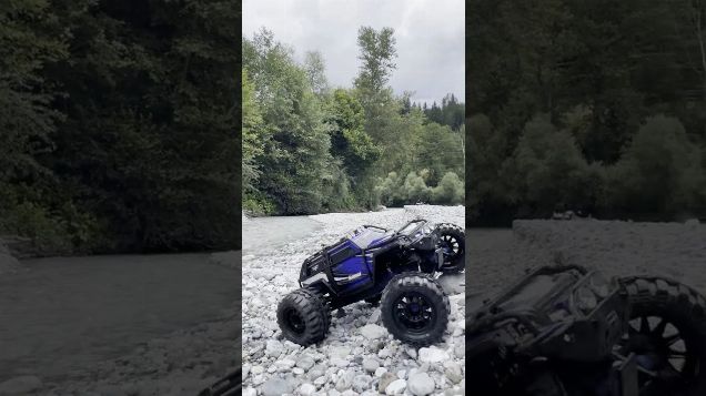 pebbles are nothing for me - Traxxas Summit #traxxassummit #traxxas #monstertruck