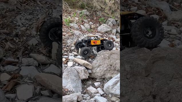 short01 dry creek bed crawling - Axial Capra UTB18 #axialcrawler #utb18 #axialcapra