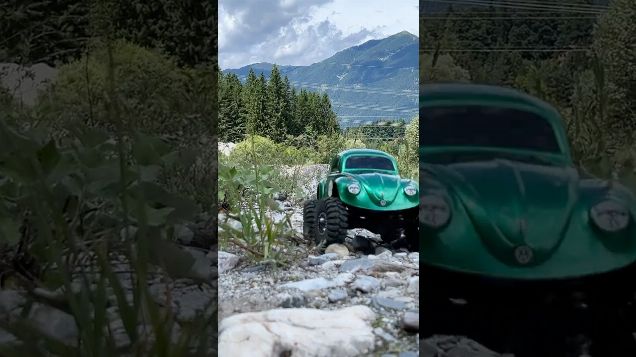 a bug in search of adventure06 - Axial SCX10 #axialscx10 #bajabug #crawler