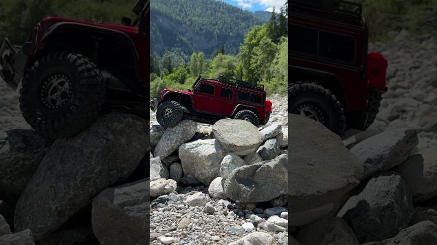 hardest crawling test - Traxxas TRX4 Defender #traxxas #trx4defender