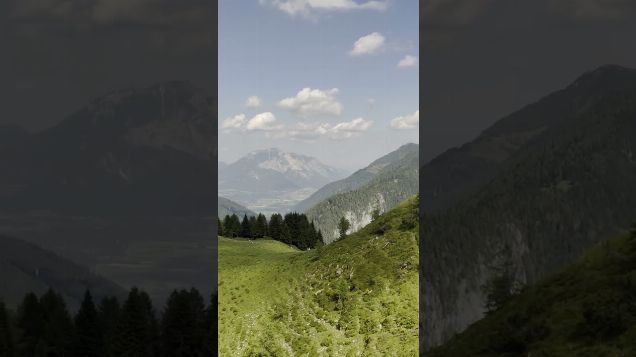 Hiking and flying on mount Poludnig04 - DJI Mini 4 Pro #djimini4pro #djicinematic #cinematicdrone