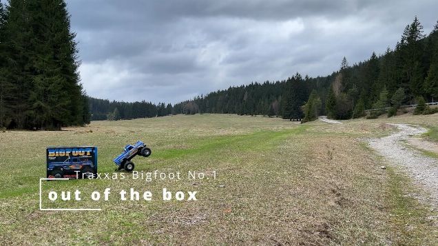 out of the box - Traxxas Bigfoot No.1