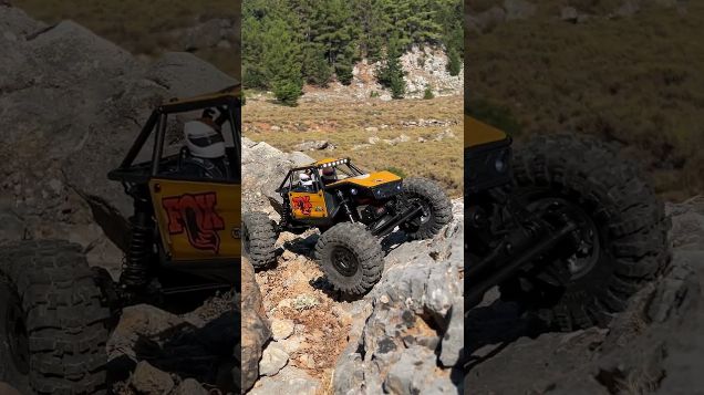 testing the limits03 - Capra in Greece #1 - Axial Capra UTB18 #axial #utb18 #axialcapra