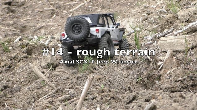 Axial SCX10 Jeep Wrangler - #14 - rough terrain