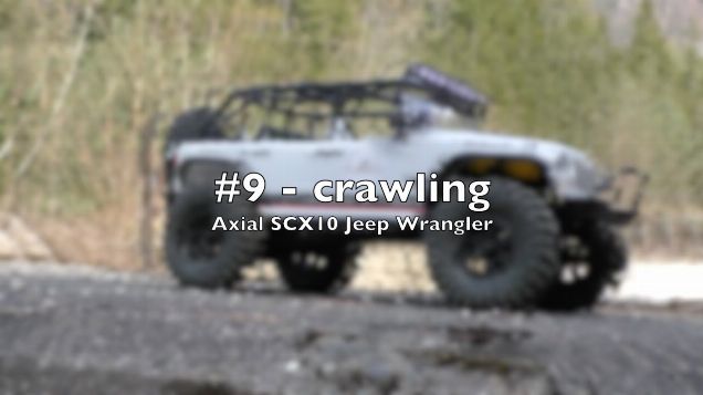 Axial SCX10 Jeep Wrangler #9 - crawling