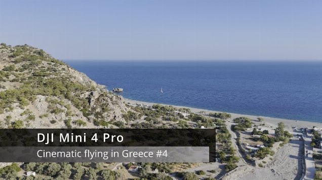 Cinematic flying in Greece #4 - DJI Mini 4 Pro