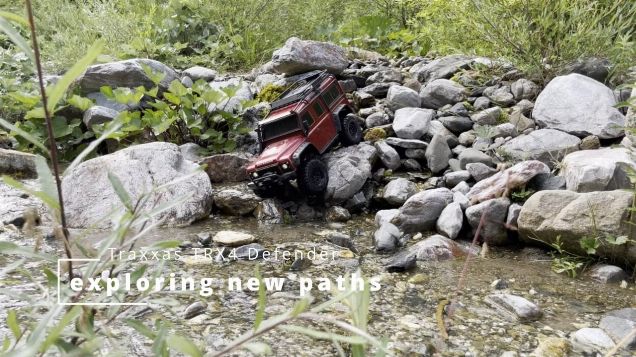 exploring new paths - Traxxas TRX4 Defender