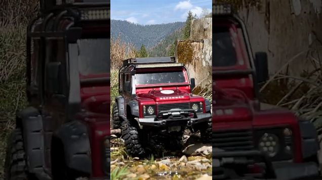 trail through a variety of terrain - Traxxas TRX 4 Defender