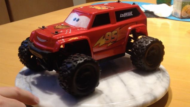 Latrax Teton - Lightning McQueen Body #1 - Making of