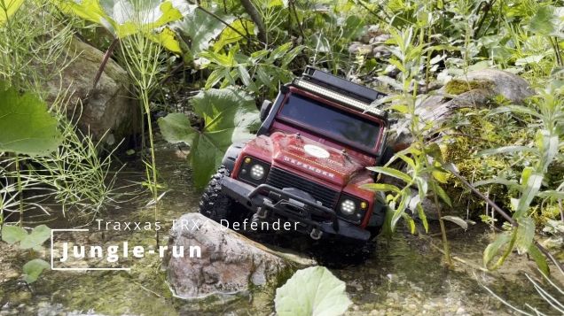 Jungle run - Traxxas TRX4 Defender
