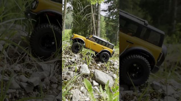 first testrun - TRX4M Bronco #rcoffroad