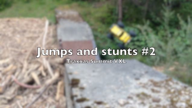 Traxxas Summit VXL - Jumps and stunts #2