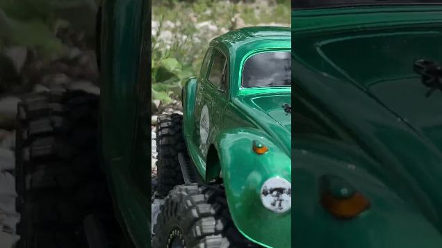 a bug in search of adventure04 - Axial SCX10 #axialscx10 #bajabug #crawler