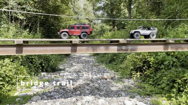bridge trail - Traxxas Defender TRX4 & Axial SCX10