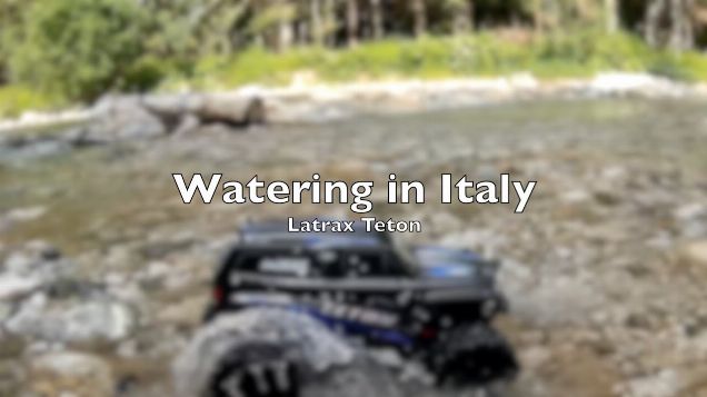 Latrax Teton - Watering in Italy