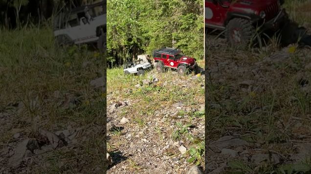 rubicontrail04 - Absima Sherpa Pro & Axial SCX10 Jeep Wrangler #axialscx10 #absimasherpa #axial