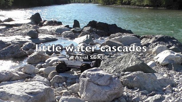 Axial SCX10 - little water cascades