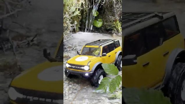 exploring the water spring - Traxxas TRX-4M Bronco #trx4mbronco #trx4m #traxxasracing