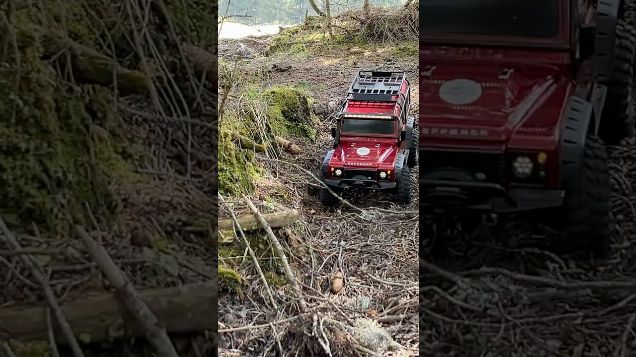 spring trail no03 with new tires and wheels - Traxxas TRX4 Defender #trx4defender #traxxas #defender
