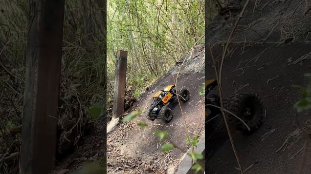 testing the capra on our climbing wall - Axial Capra UTB18 #axialcrawler #utb18 #axialcapra