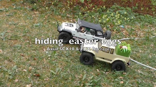 Axial SCX10 & ECX Barrage - hiding easter eggs