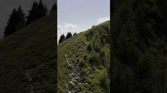 short no  1 Hiking and flying on mount Poludnig - DJI Mini4Pro #djimini4pro #cinematicdrone #dji