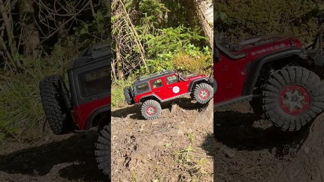 rubicontrail01- Absima Sherpa Pro & Axial SCX10 Jeep Wrangler #absimasherpa #axialscx10 #rubicon