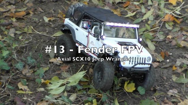 Axial SCX10 Jeep Wrangler - #13 - Fender FPV
