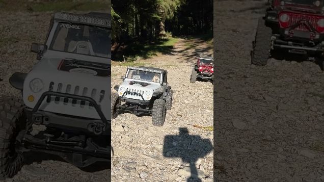 rubicontrail08 - Absima Sherpa Pro & Axial SCX10 Jeep Wrangler #axialscx10 #absimasherpa #axial