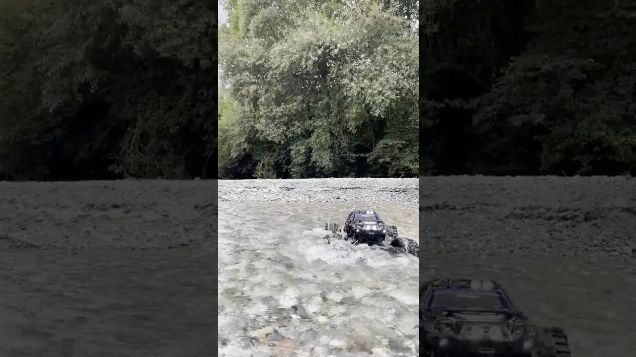 jump into the river, again! - Traxxas Summit 1/10 #Summit #traxxas #traxxassummit