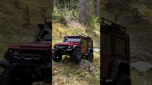 another trail through a variety of terrain01 - Traxxas TRX 4 Defender #traxxas #trx  #trx4defender