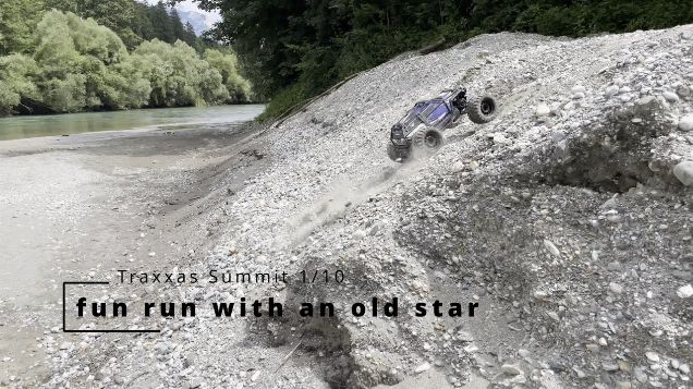 fun run with an old star - Traxxas Summit 1/10
