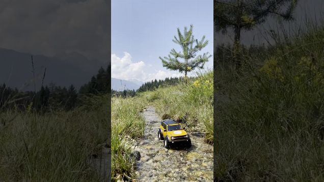 follow the creek - Traxxas TRX4M Bronco #trx4m #traxxasbronco #traxxas