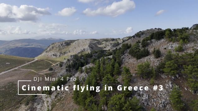 Cinematic flying in Greece #3 - DJI Mini 4 Pro