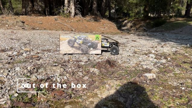 out of the box - Axial Capra