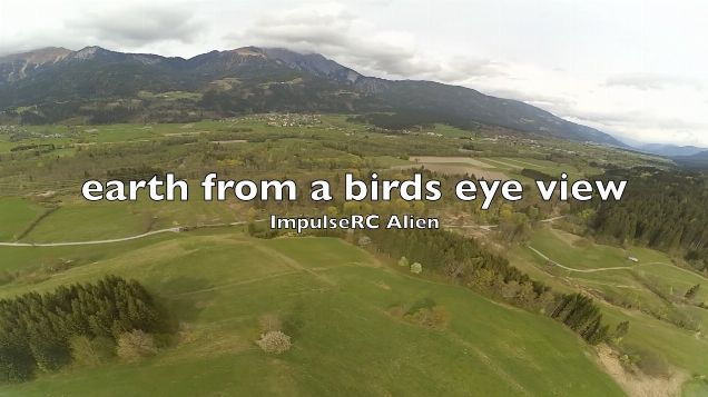 ImpulseRC Alien - earth from a birds eye view