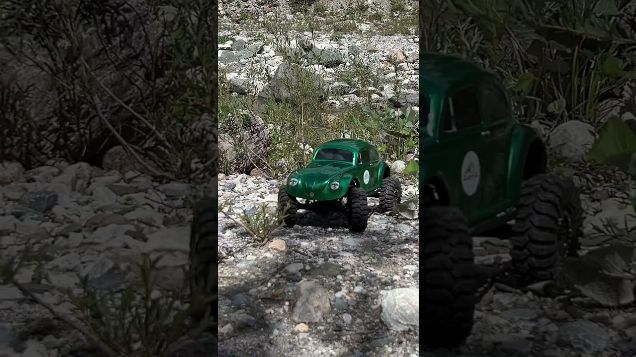 a bug in the wilderness - Axial SCX10 #axialscx10 #bajabug #crawler