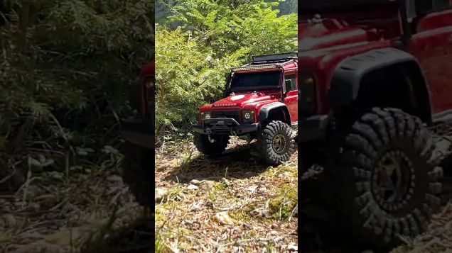 spring trail no04 with new tires and wheels - Traxxas TRX4 Defender #trx4defender #traxxas #defender