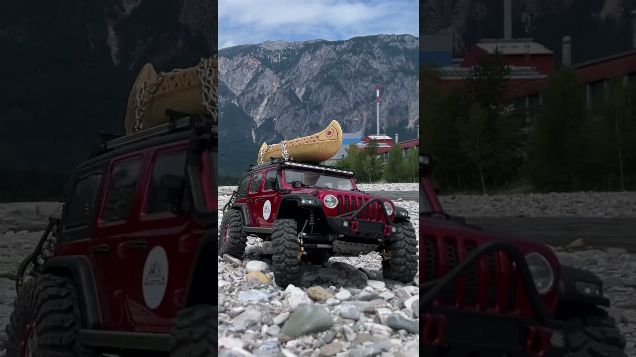 stunning backdrop  - Absima Sherpa Pro