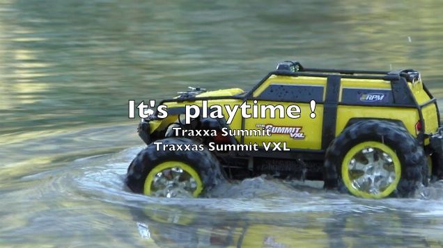 Traxxas Summit & Traxxas Summit VXL - It's playtime!